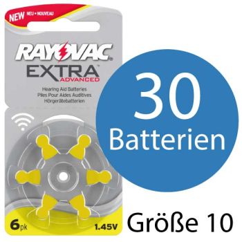 Rayovac Hearing Aid Batteries Size 10