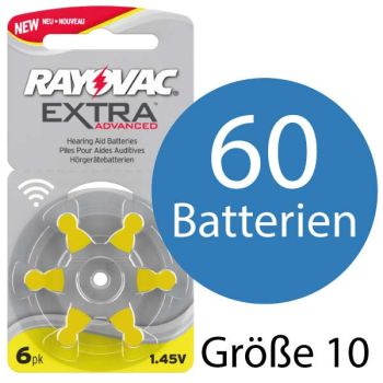 Rayovac Hearing Aid Batteries Size 10