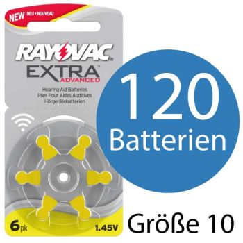 Rayovac Hearing Aid Batteries Size 10