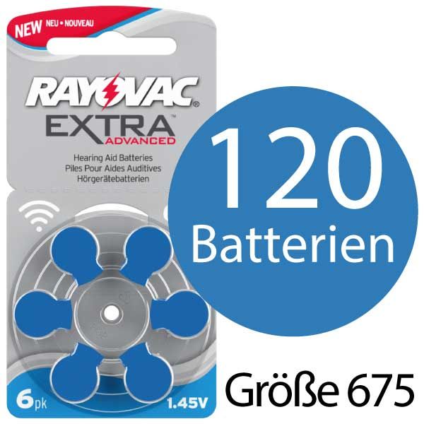 Rayovac Hearing Aid Batteries Size 675